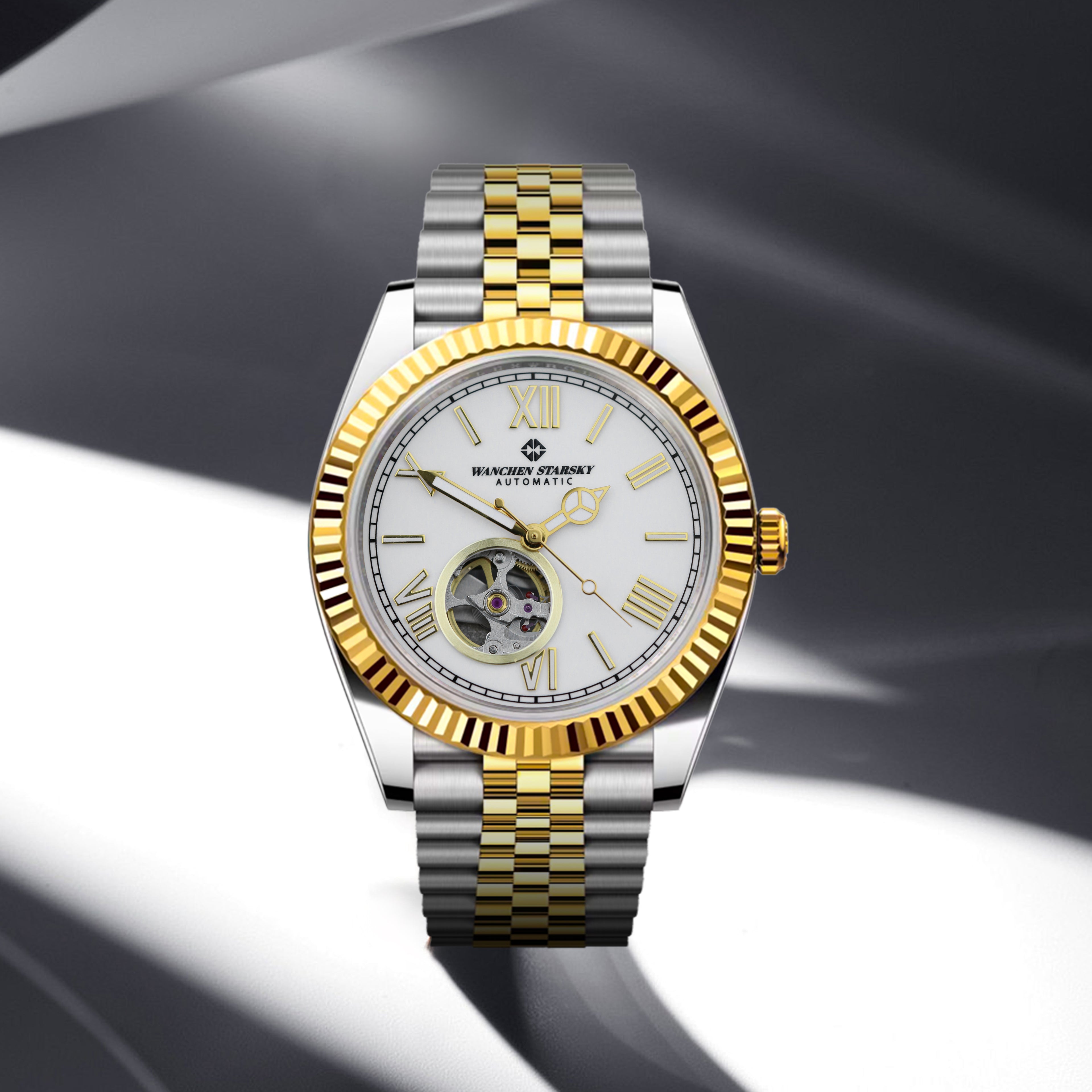 WANCHEN STARSKY Men's Fashion Watch007-9