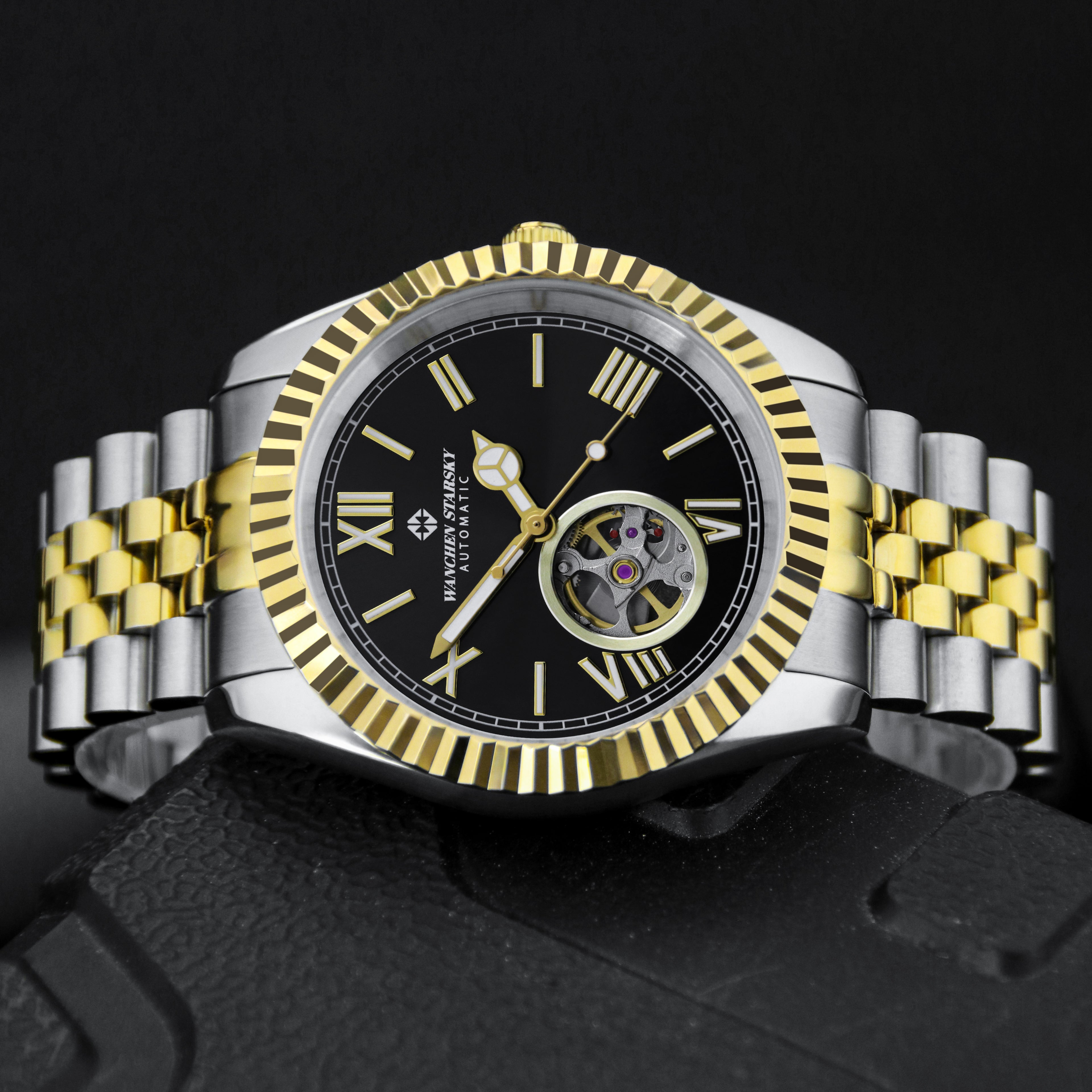 WANCHEN STARSKY Men's Fashion Watch007-9