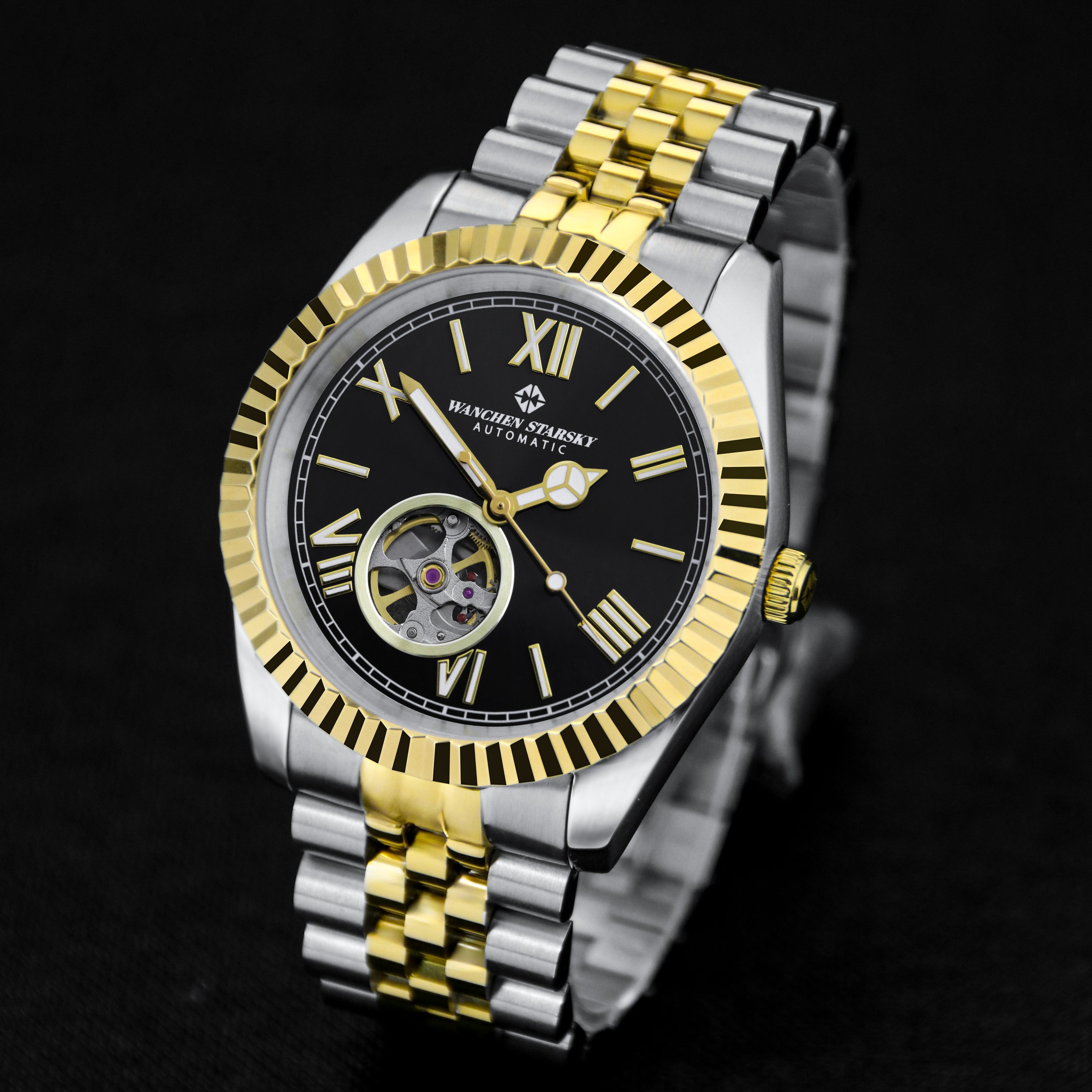 WANCHEN STARSKY Men's Fashion Watch007-9