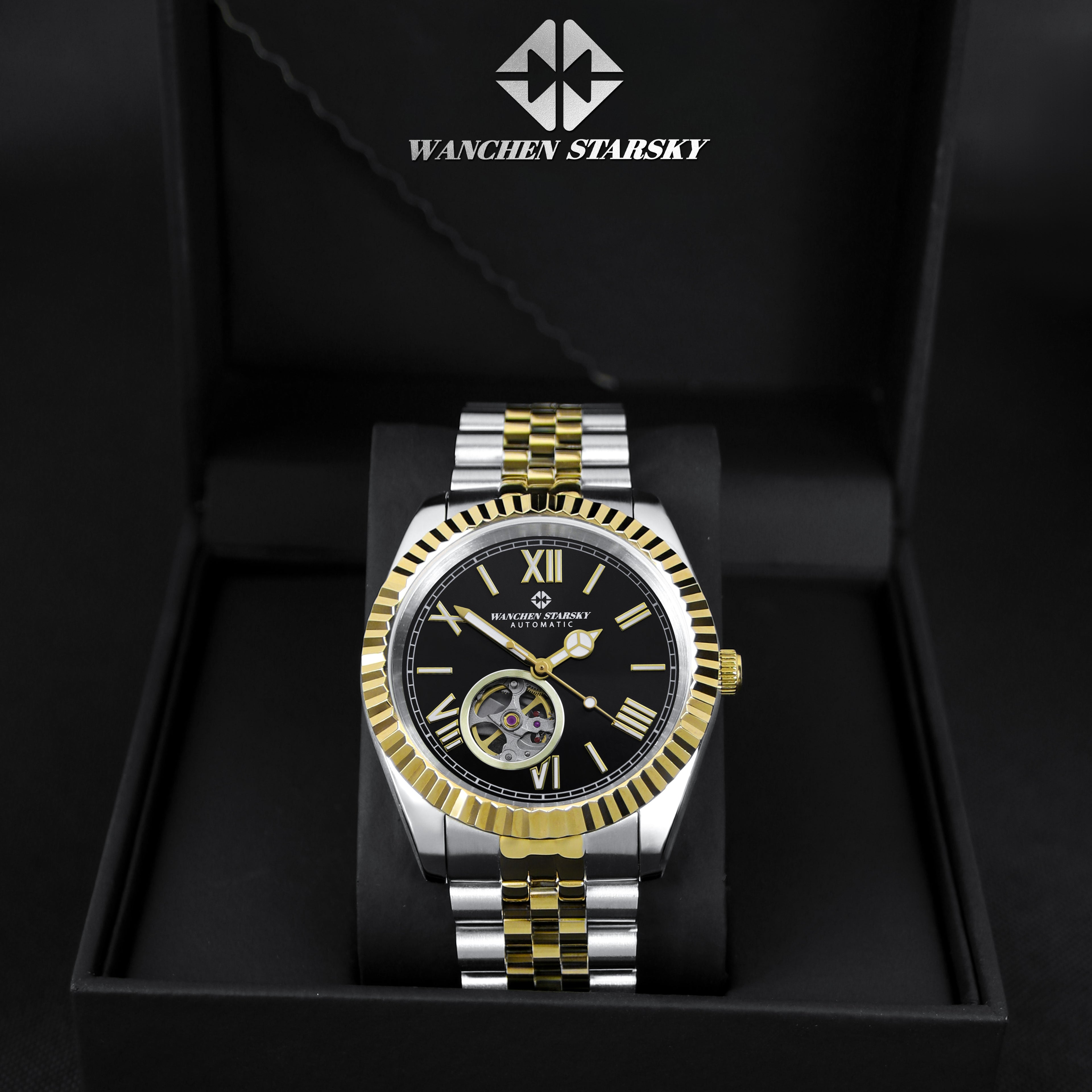 WANCHEN STARSKY Men's Fashion Watch007-9