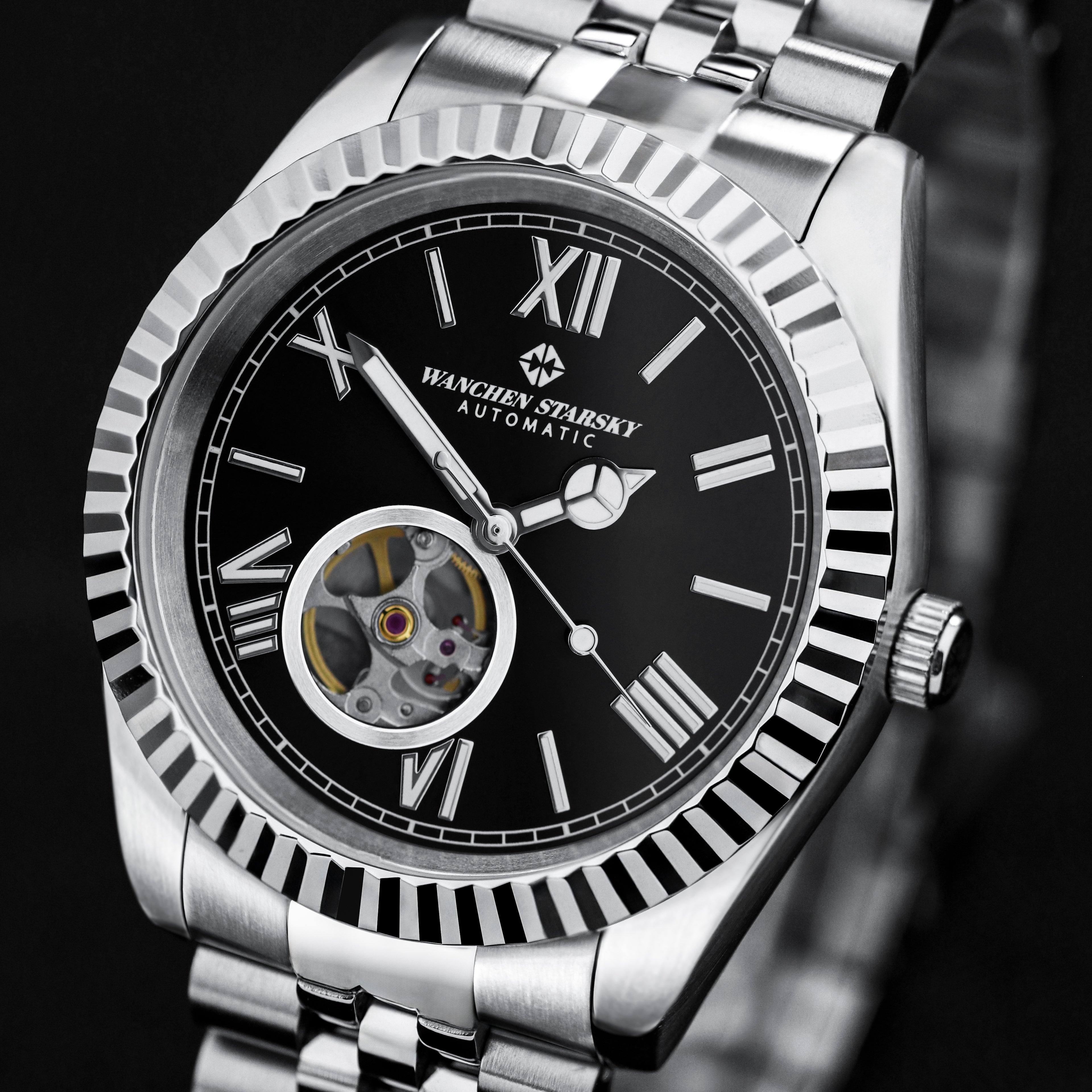 WANCHEN STARSKY Men's Fashion Watch007-9