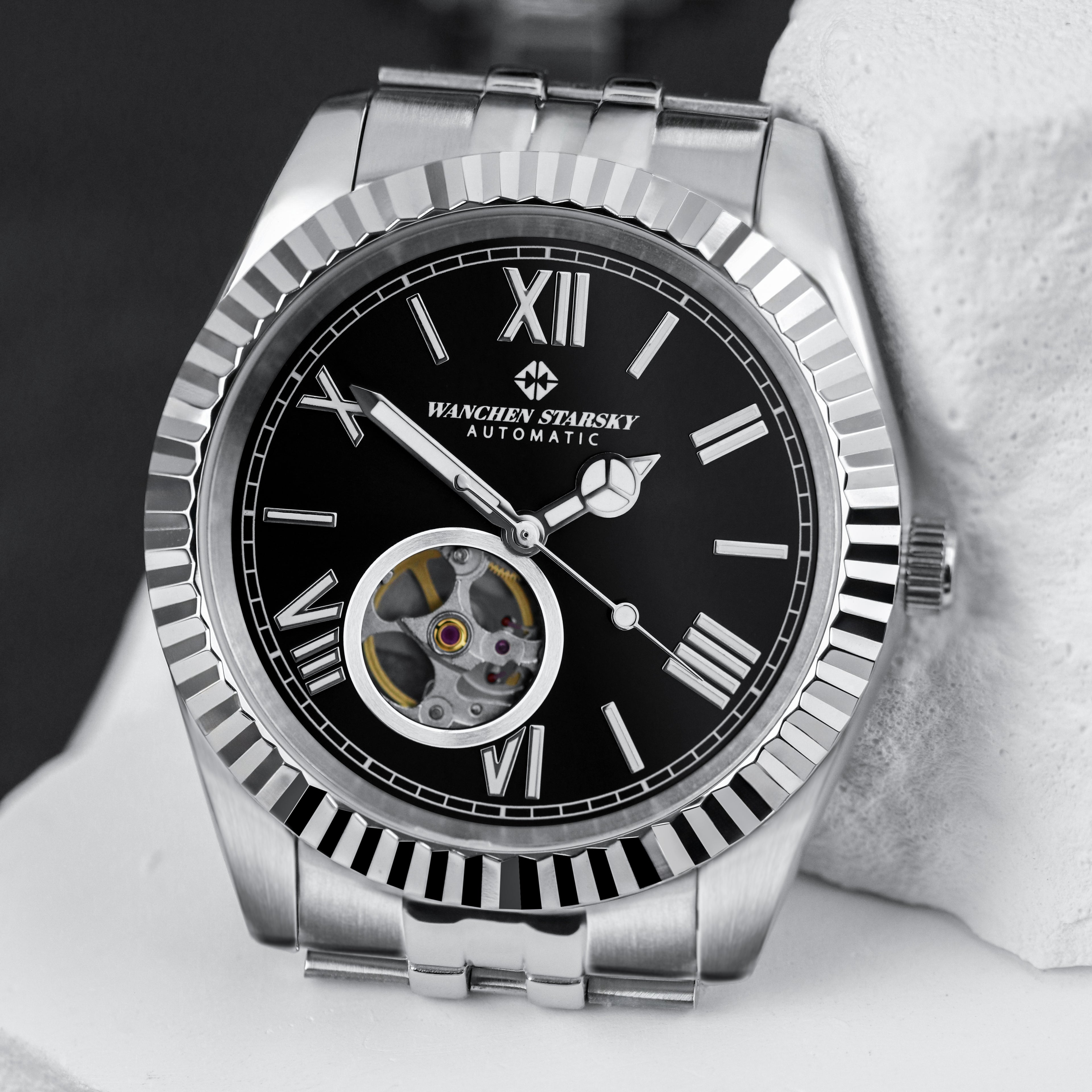 WANCHEN STARSKY Men's Fashion Watch007-9