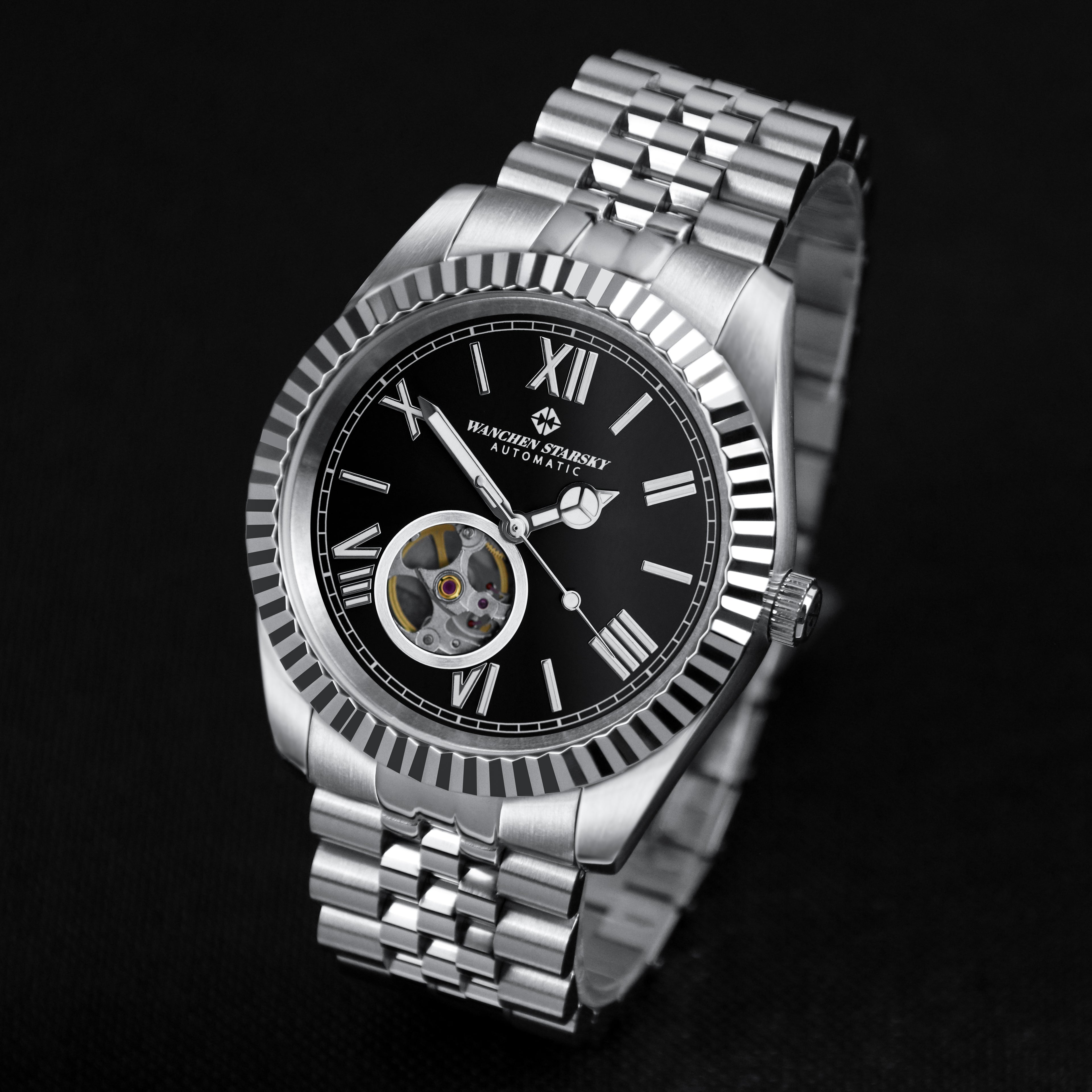 WANCHEN STARSKY Men's Fashion Watch007-9