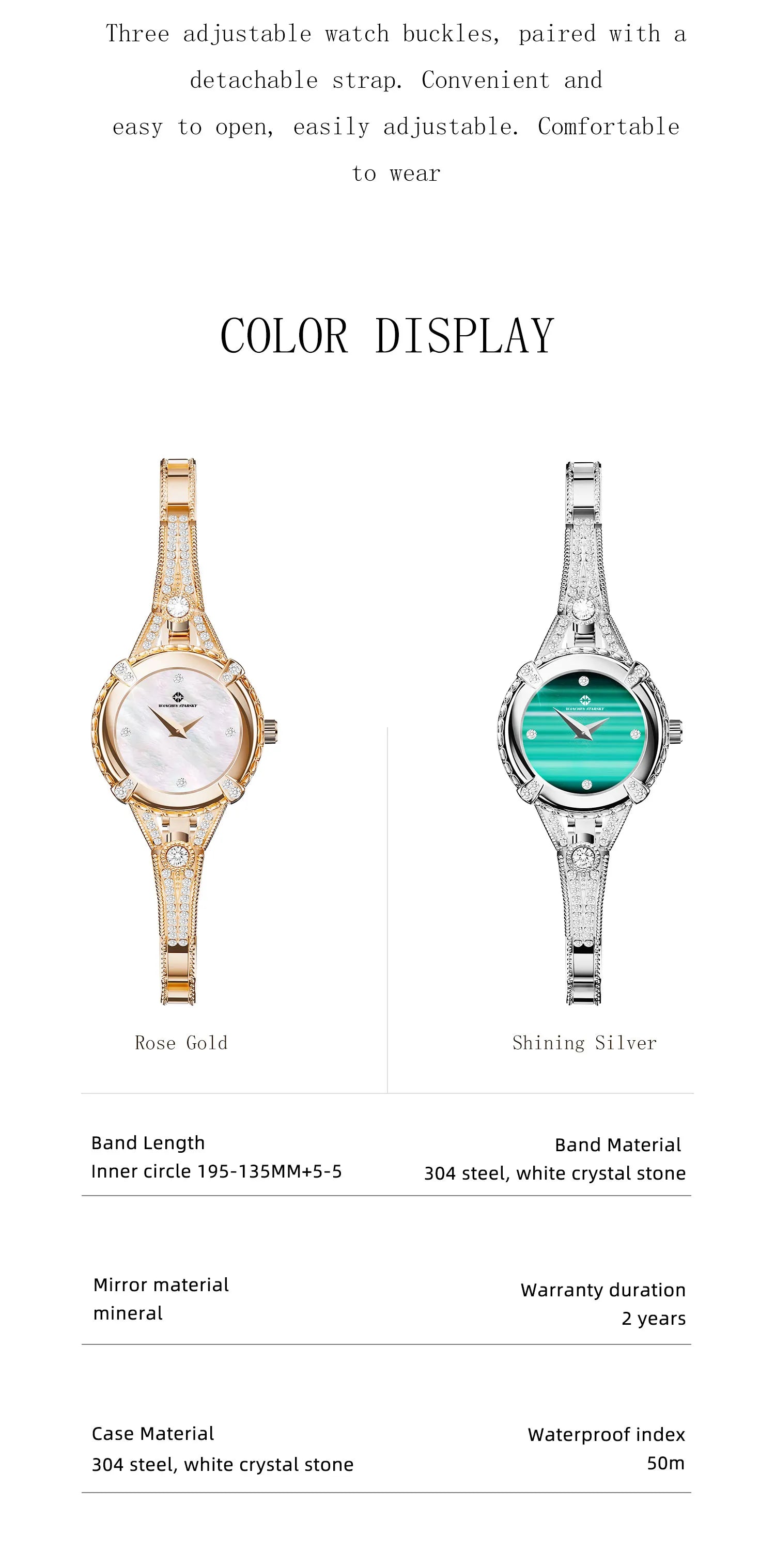 WANCHEN STARSKY Women's Watch S-002