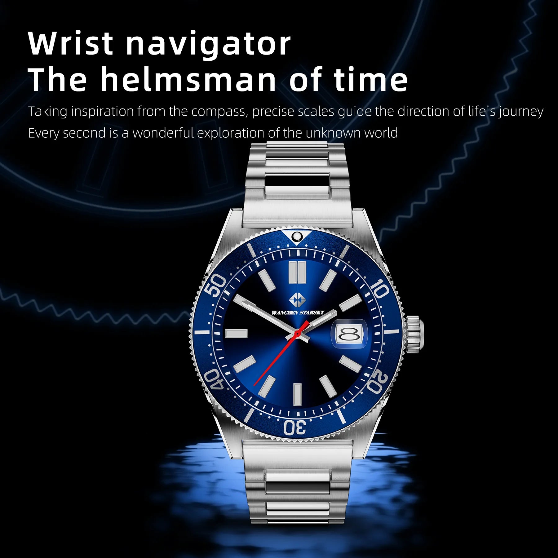 WANCHEN STARSKY Men's Fashion Watch
