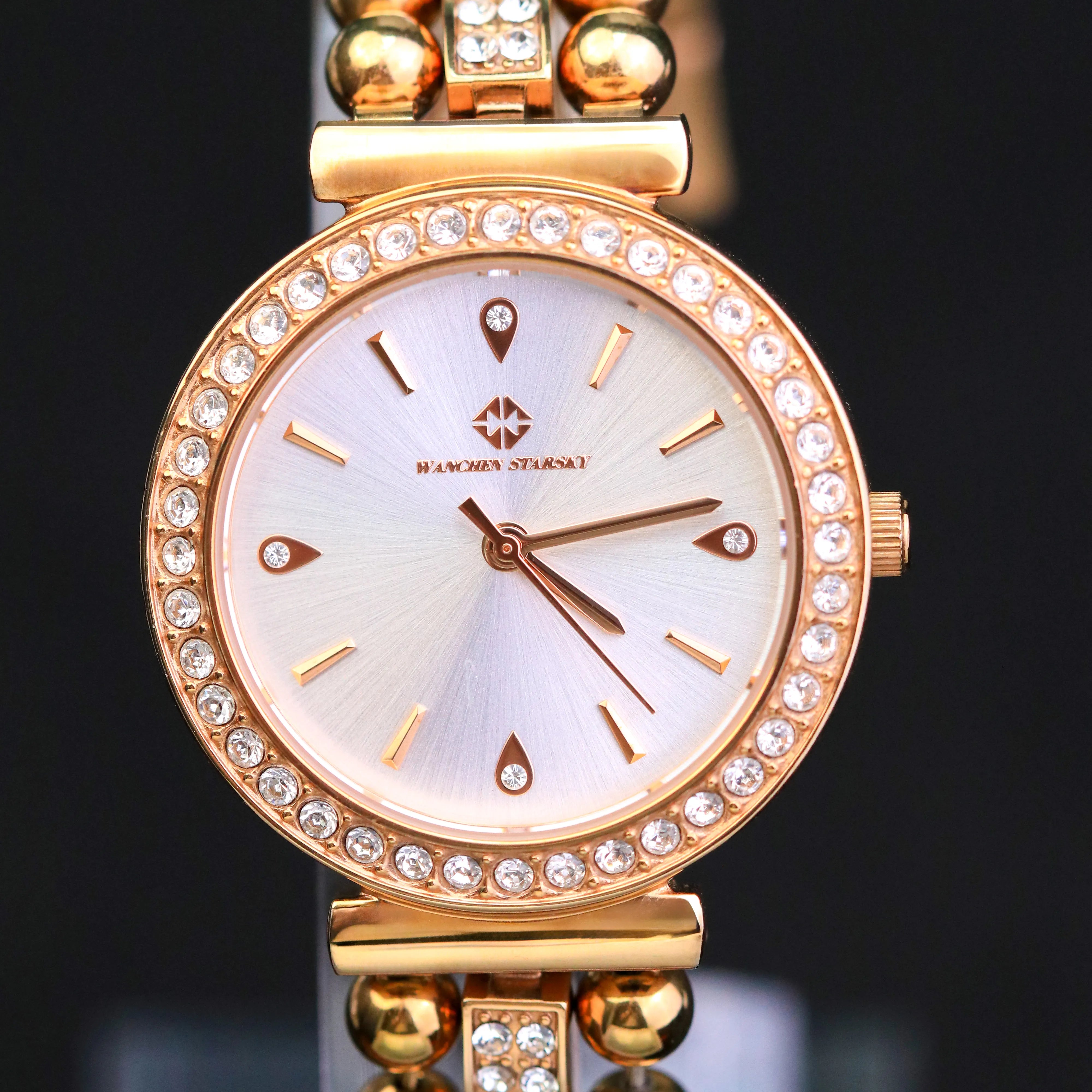 WANCHEN STARSKY Damen-Armbanduhr mit Temperament, elegant, wasserdicht, Schmuck 