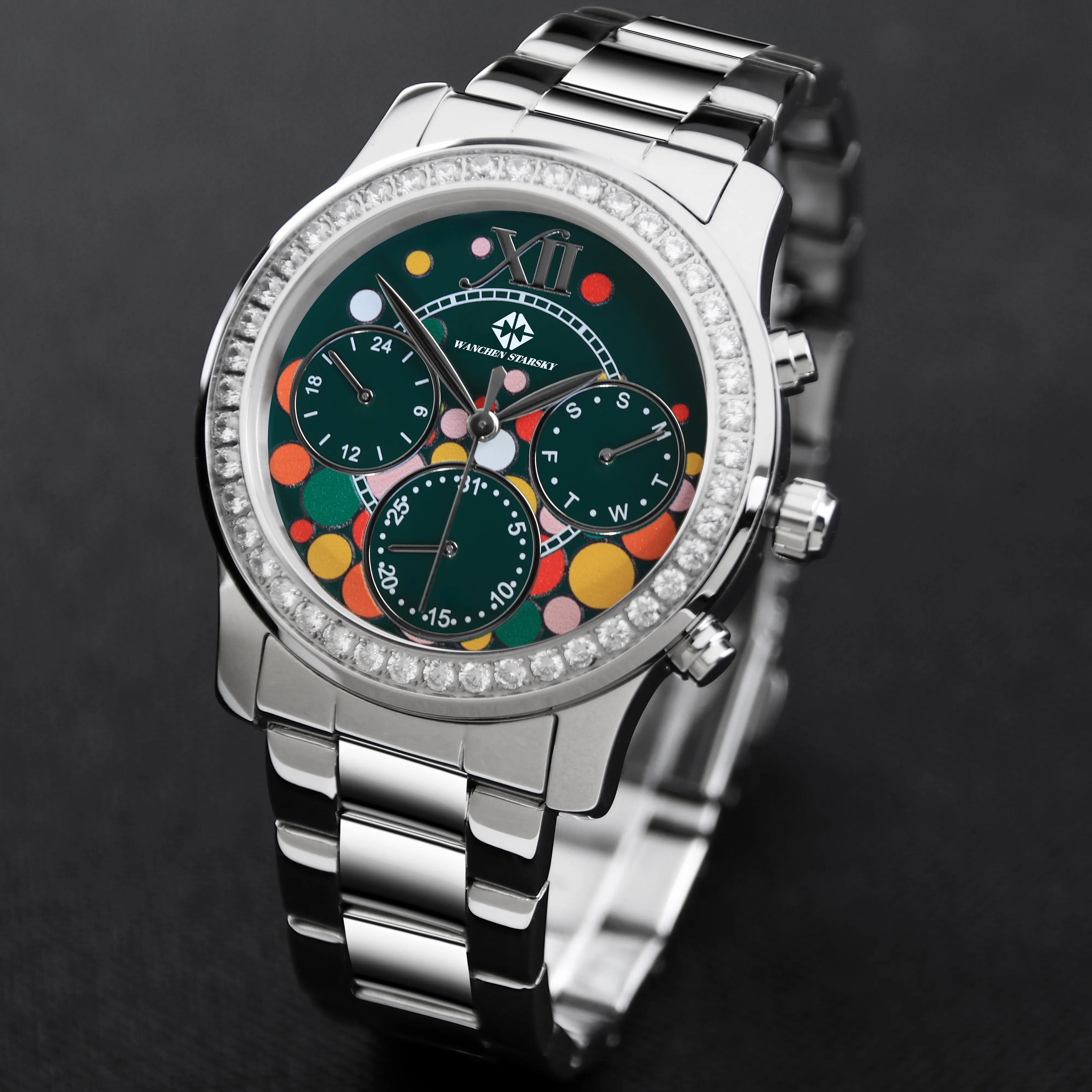 WANCHEN STARSKY Diamond Watches S-008