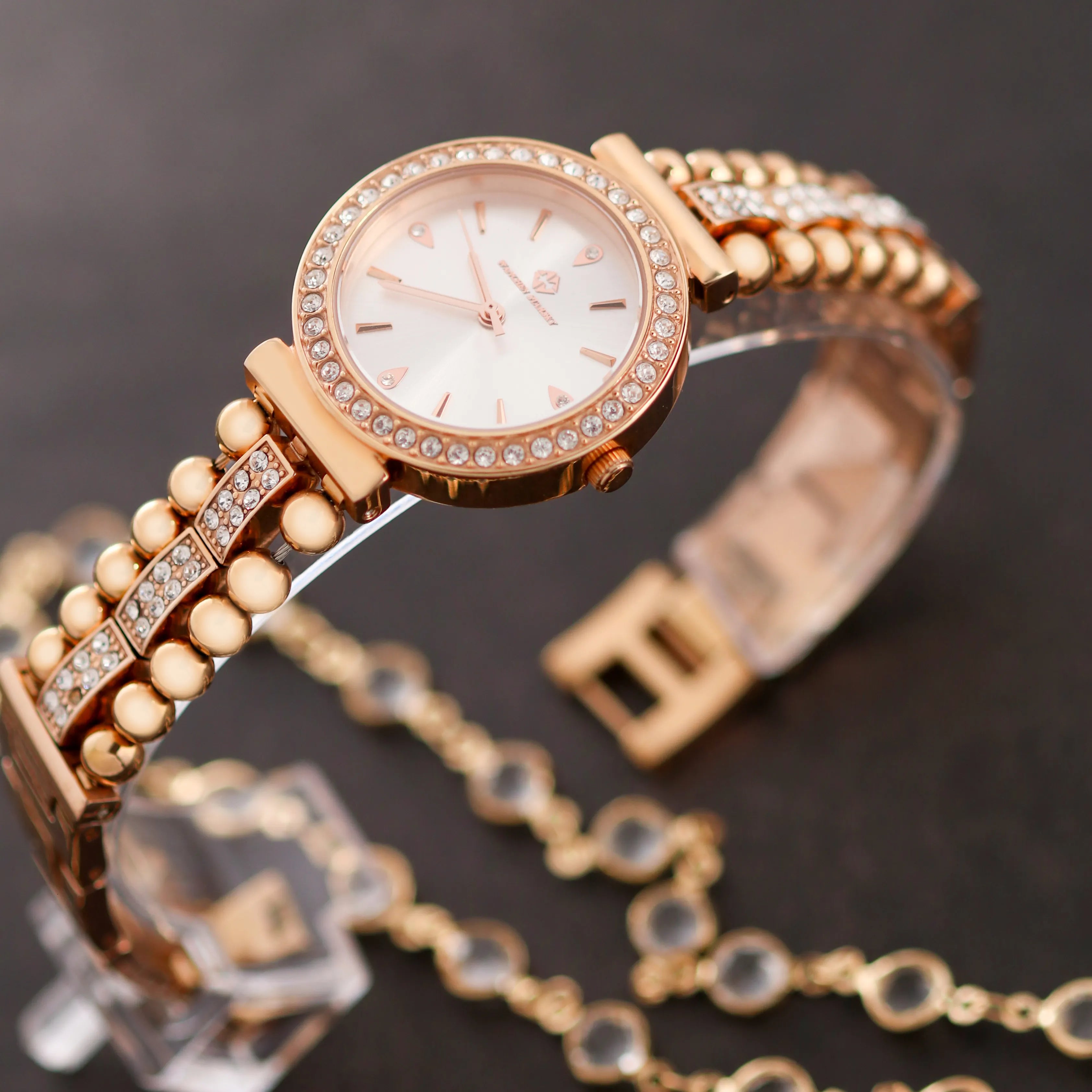 WANCHEN STARSKY Damen-Armbanduhr mit Temperament, elegant, wasserdicht, Schmuck 