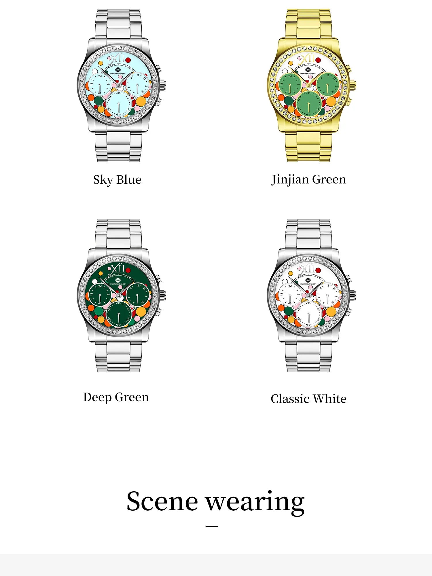 WANCHEN STARSKY Unisex Fashion Watch