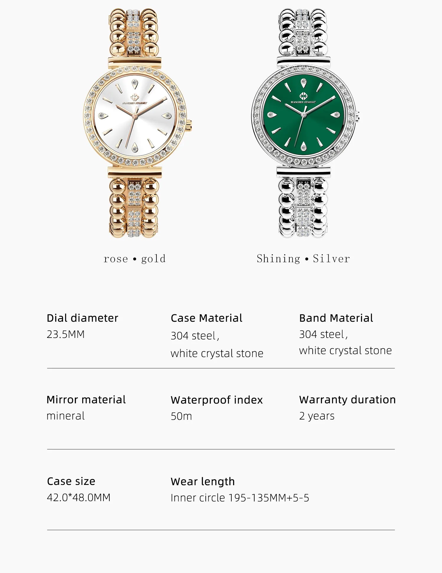 WANCHEN STARSKY Women's Watch S-014